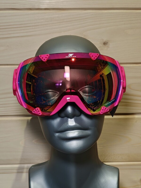 UNI LYŽIARSKE OKULIARE 3F VISON NAKED 2 NEON PINK